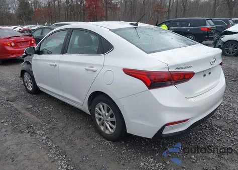 2022 Hyundai Accent Sel из США, поврежденный, VIN 3KPC24A6XNE158345